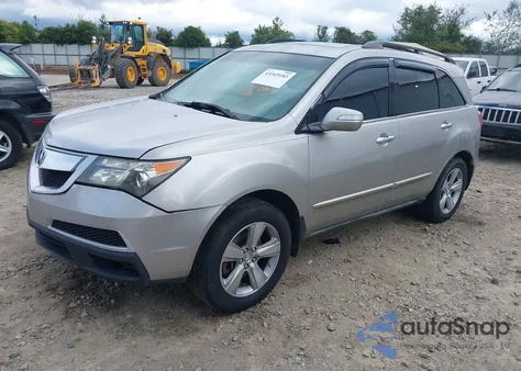 2010 Acura Mdx Technology Package from USA, damaged, VIN 2HNYD2H65AH508354